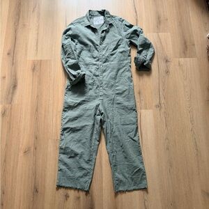 Frank and Eileen Northern Ireland Jumpsuit in Sage